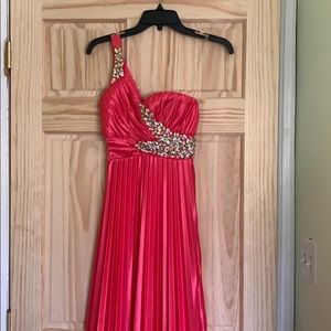 Bubble Gum Pink Evening/Prom Dress